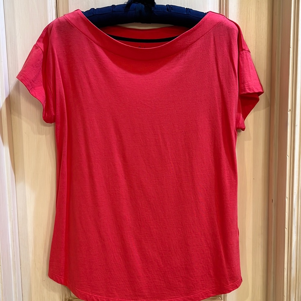 Boden short sleeve top US 8 in coral